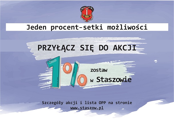 Zostaw 1% w Staszowie - edycja 2022